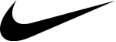 A black check mark, symbolizing the company Nike